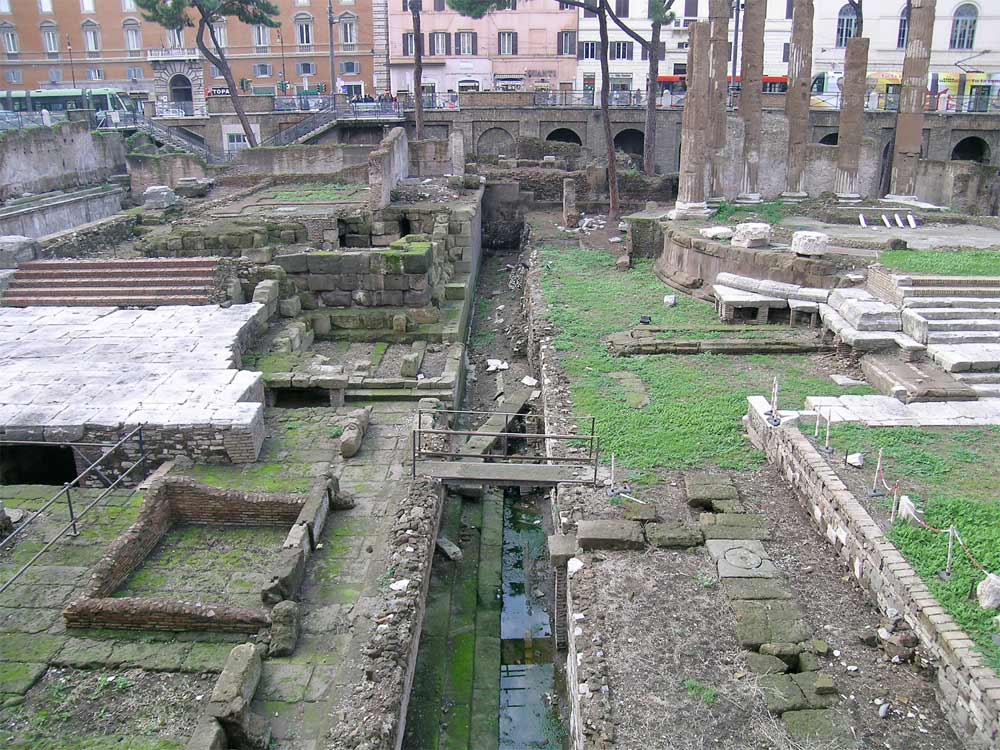 Spot where Julius Caesar was stabbed discovered