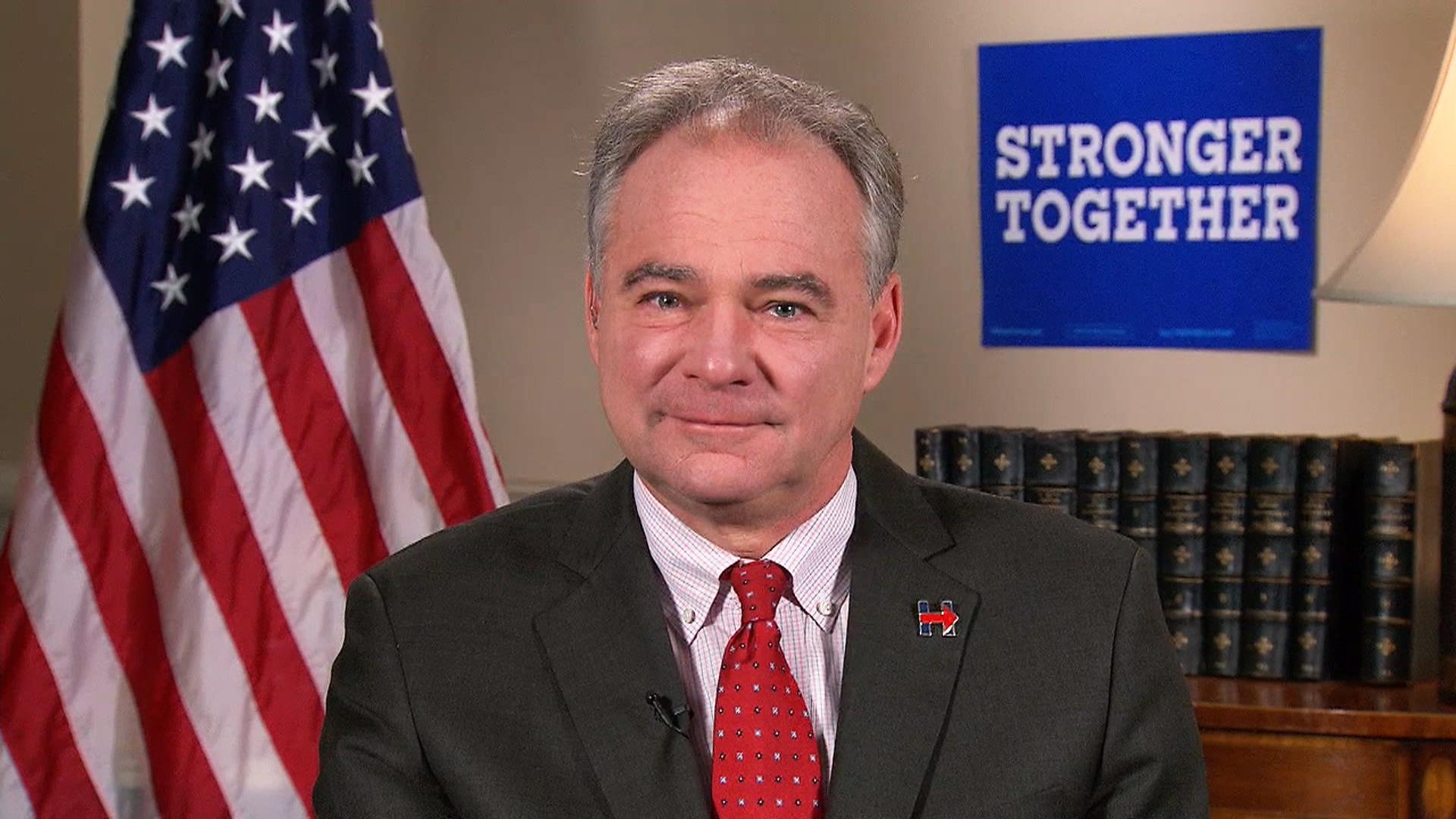 Tim Kaine: Accepting Election Results 'a Bedrock Pillar'