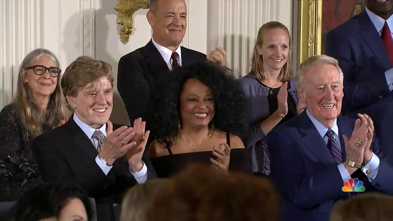 Pres. Obama Celebrates Final Presidential Medal of Freedom Ceremony