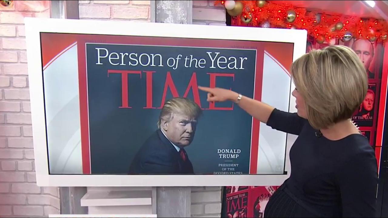 TIME magazine: 'M' on Donald Trump's head does not represent horns