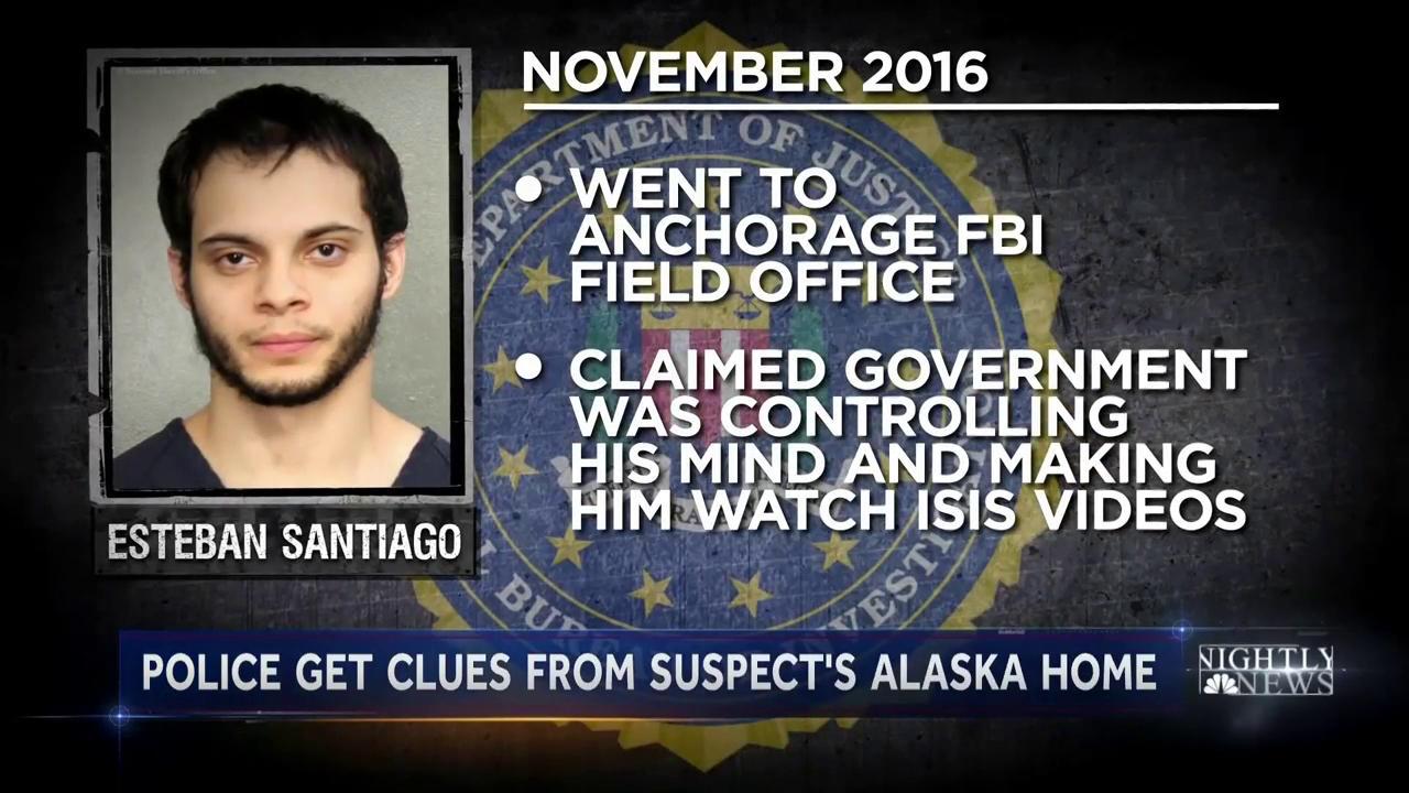 Authorities Search Santiago's Home in Alaska to Piece Together Motives