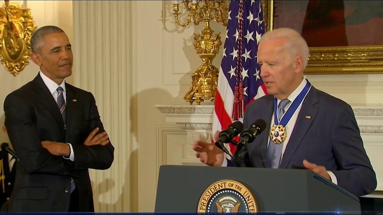 In Surprise, President Obama Awards VP Biden with Presidential Medal of Freedom