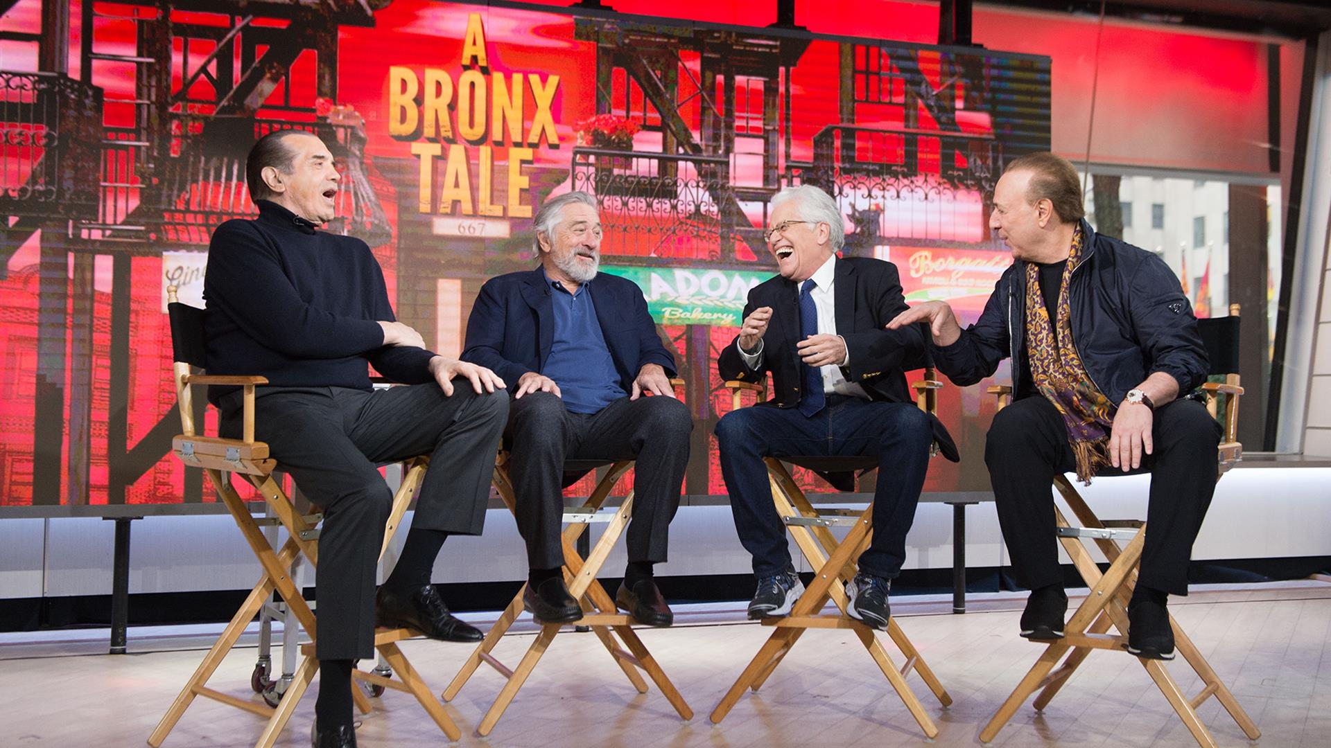 Robert De Niro, Chazz Palminteri talk about 'Bronx Tale' musical