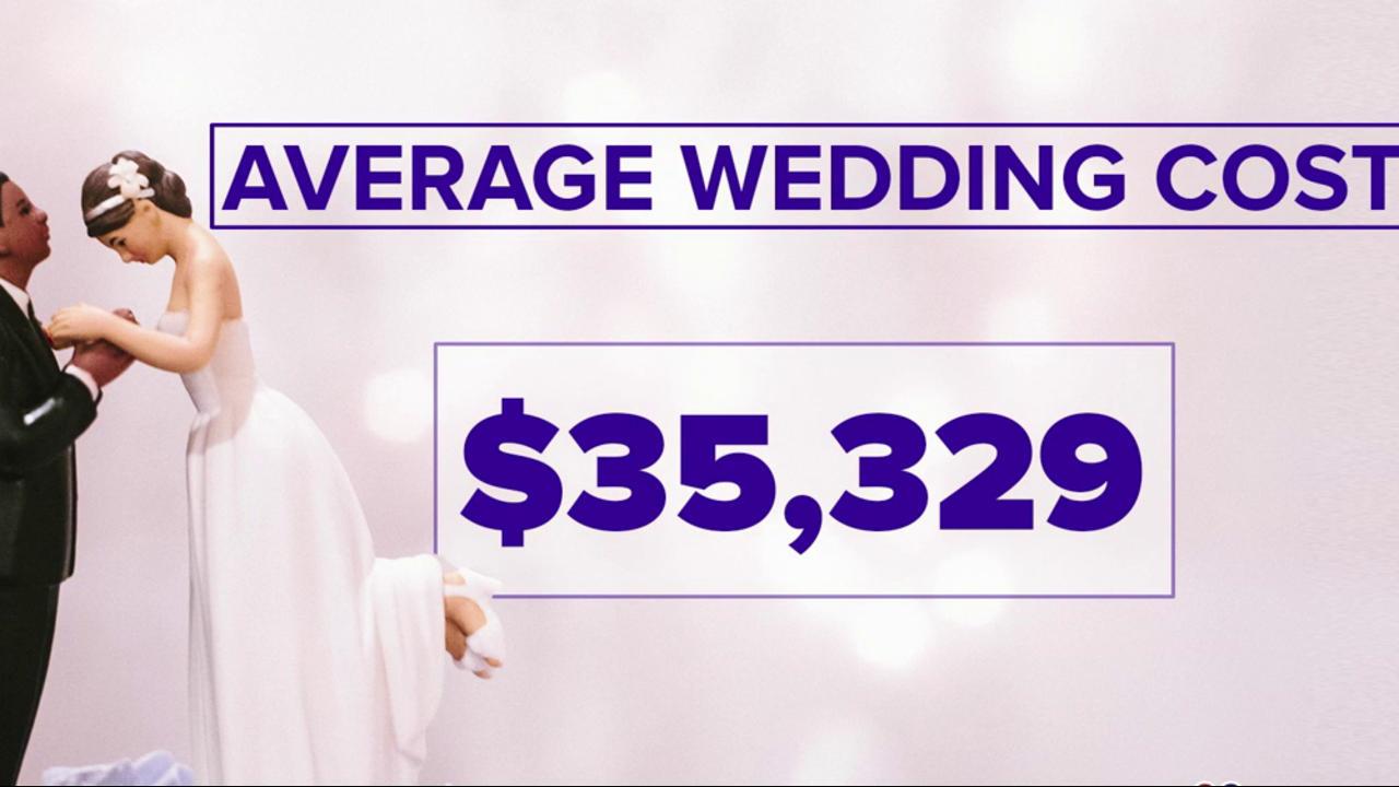 Average cost of a wedding rises to an all-time high of