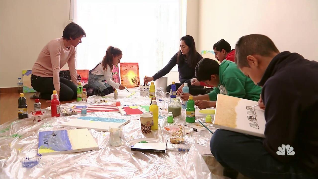 How Refugee Children in Greece Are Sharing Their Life Experiences Through Art