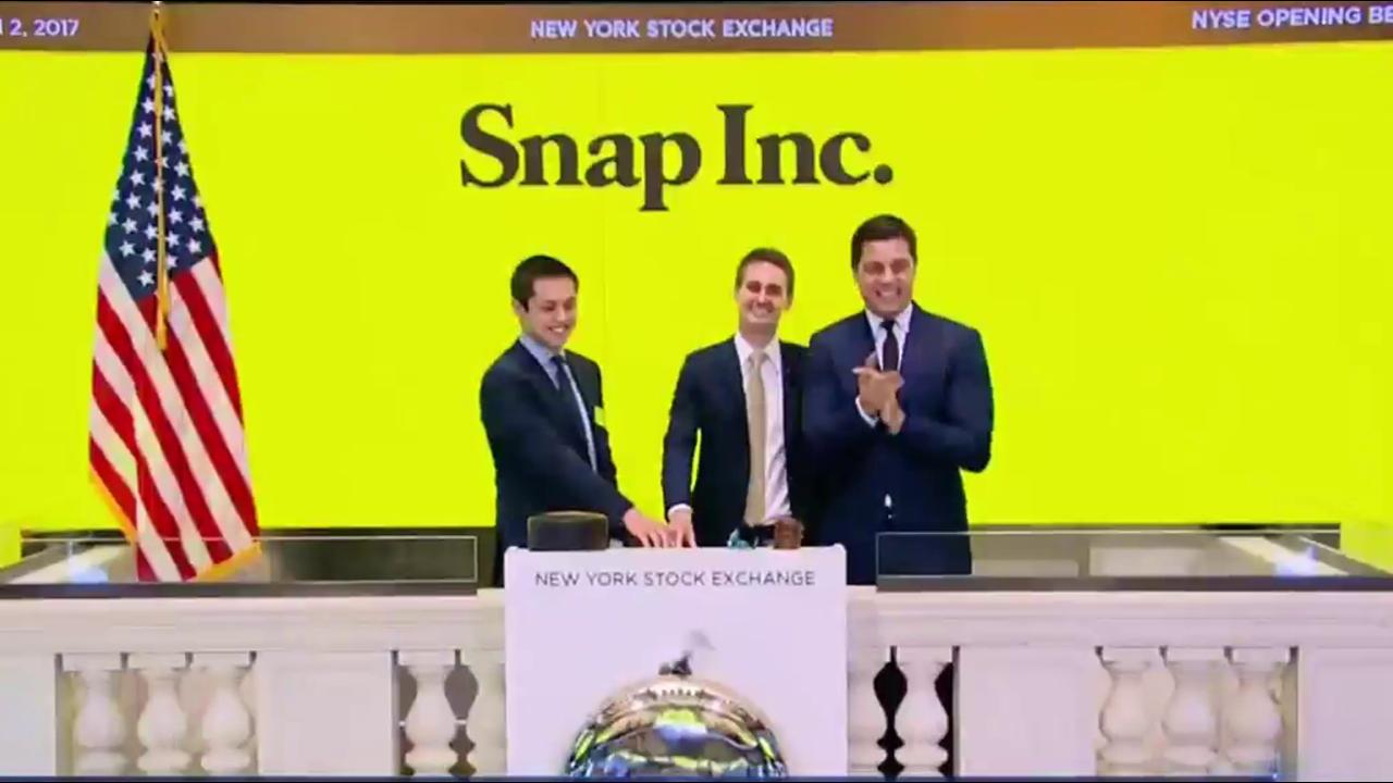 Billions for Snapchat: Shares Soar As Social Media Company Goes Public