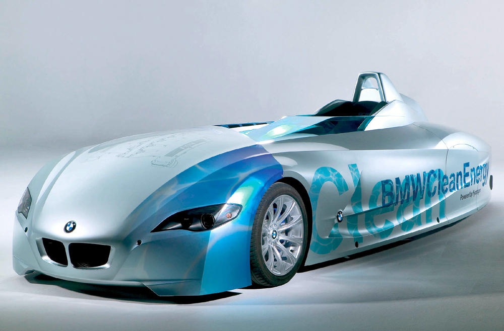 BMW unveils world's fastest hydrogen car