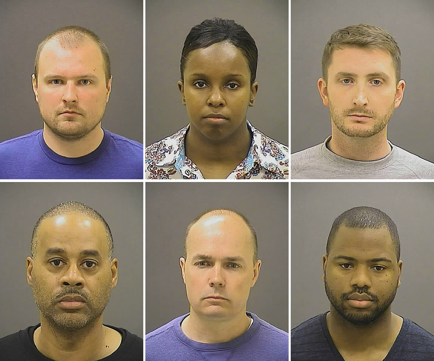A Look at the Baltimore Police Officers Charged in Freddie Grays.