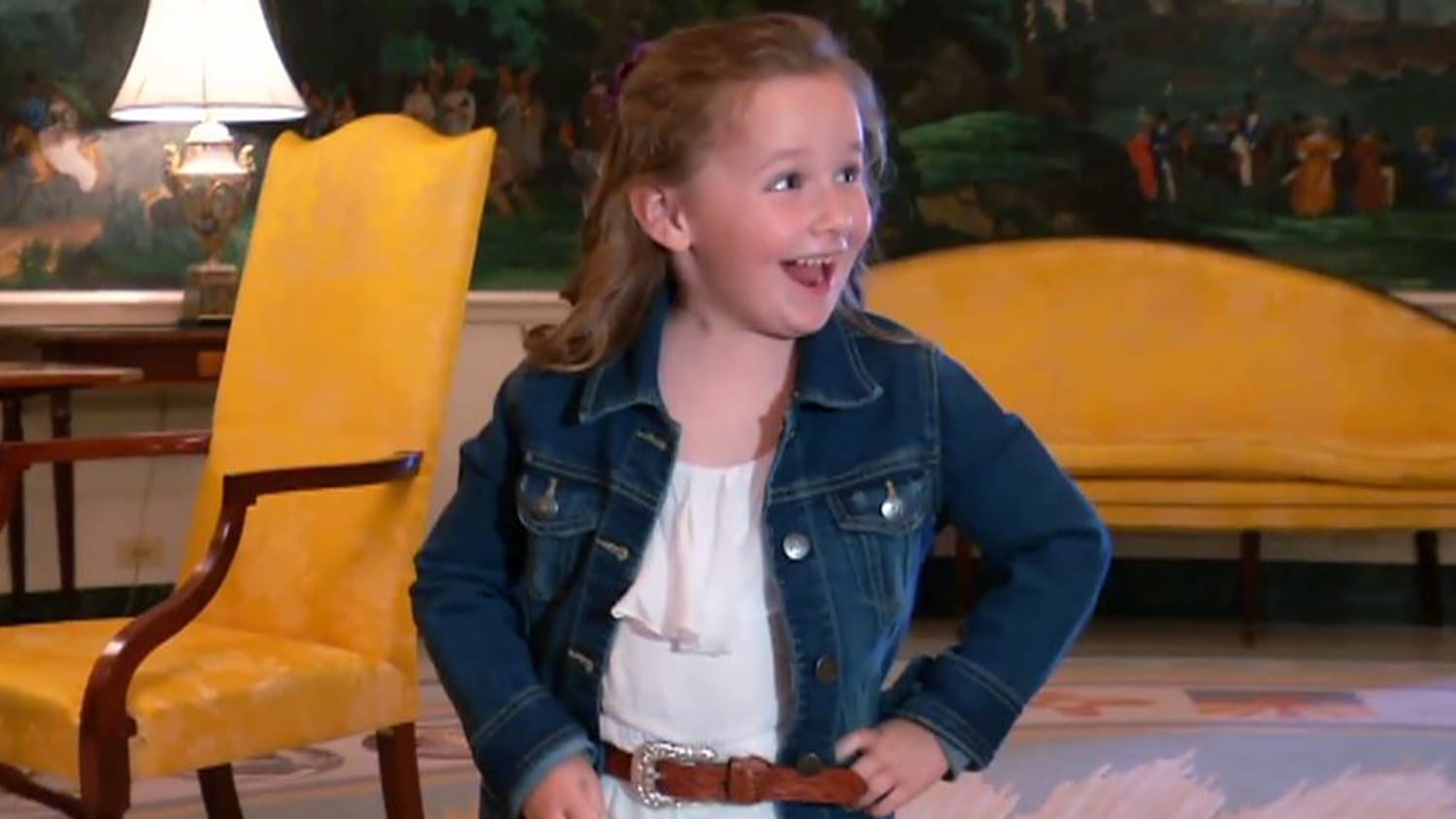 Watch Ellen give this adorable White House expert, 5, 'best day ever'