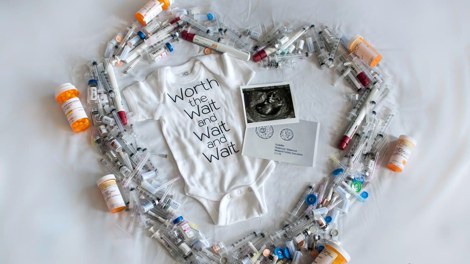 Mom uses IVF-related drugs, syringes to announce her pregnancy - TODAY.com