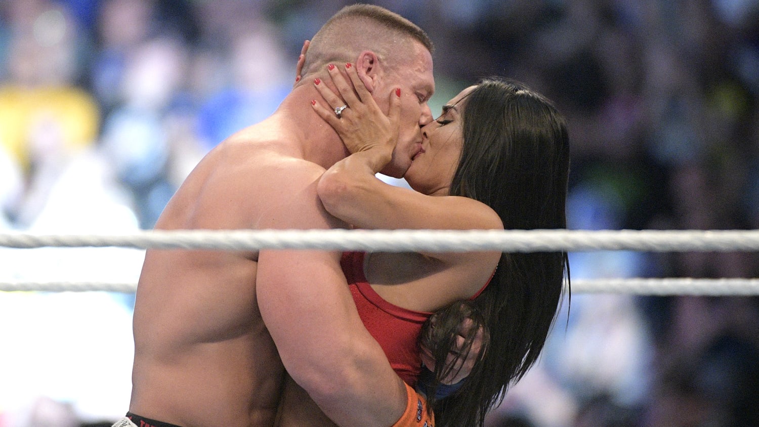 John Cena pops the question to Nikki Bella at WrestleMania 33 — and she said yes ...1920 x 1080