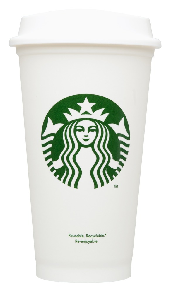 innovative uses of technology to showcase the latest iterations of starbucks logos