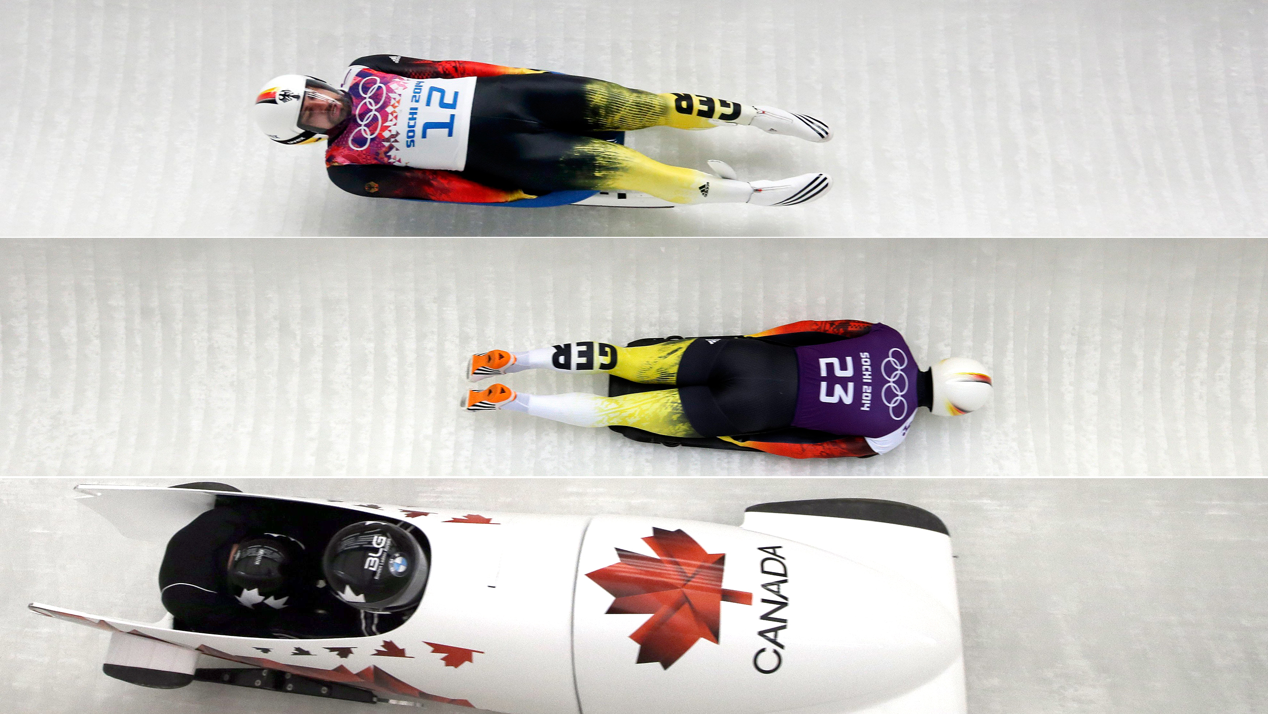 Luge, bobsled, skeleton Whats the difference? Burning Sochi questions answered