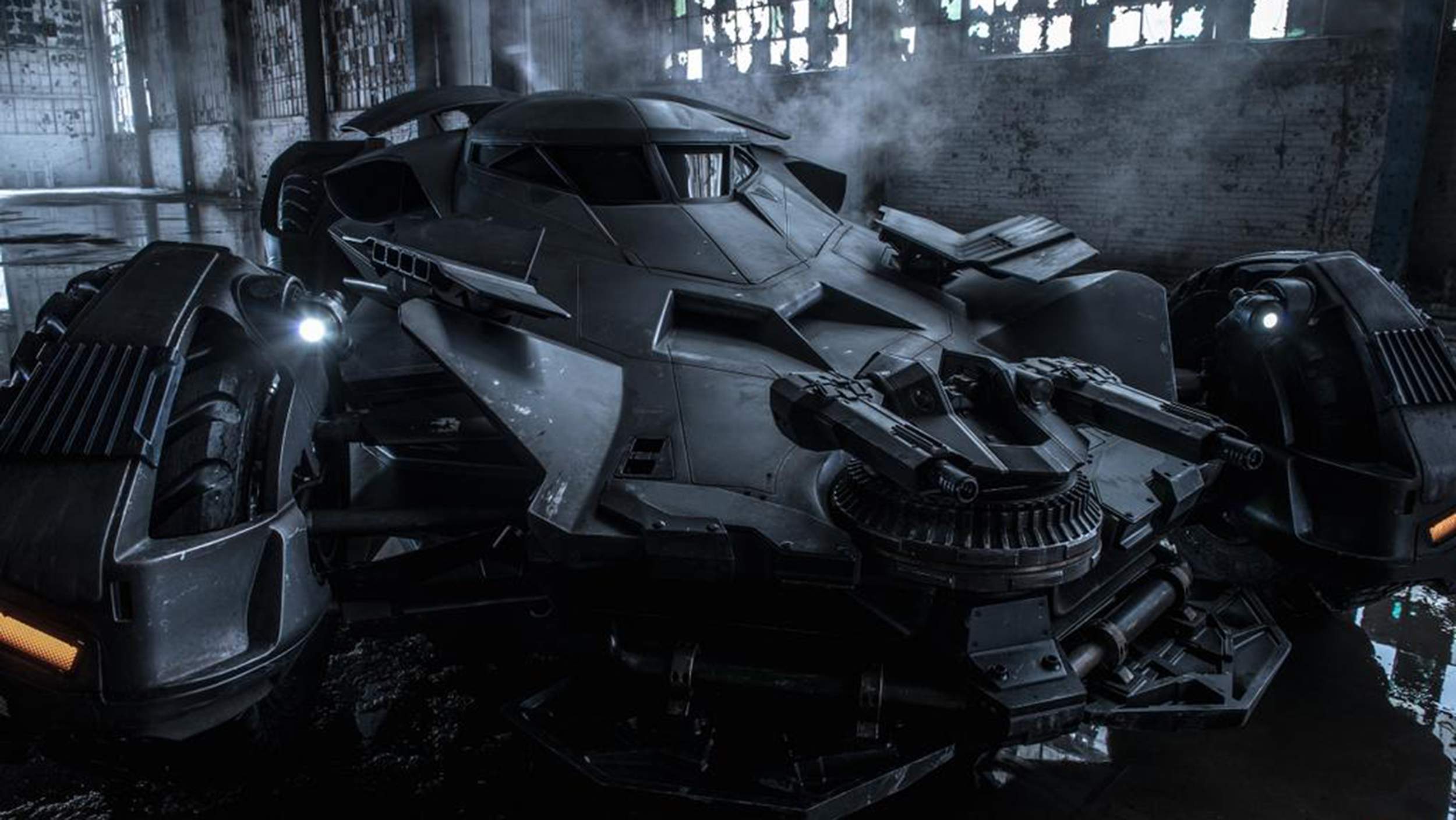 New Batmobile photo: Car from 'Batman v Superman' revealed