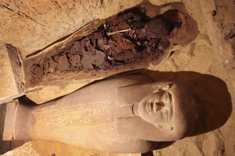 mummy egyptian mummies tomb found storeroom ap when science