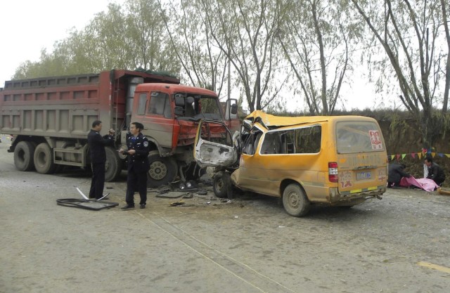 China bus accident