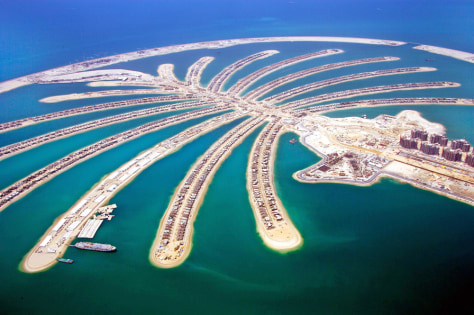 Palm Shaped Island Rises Off Dubai World News Mideast N