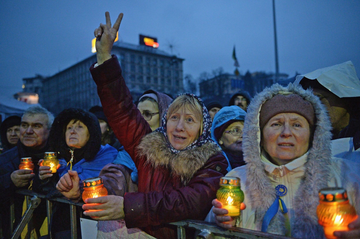 Image: Ukrainian MPs Vote To Oust President Viktor Yanukovych