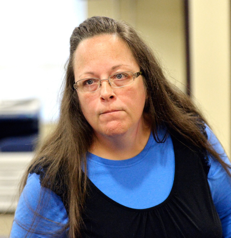Kentucky Clerk Kim Davis, Who Refused to Issue Marriage Licenses to