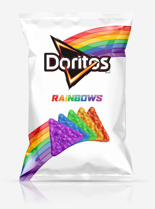 Photo: Doritos Rainbows