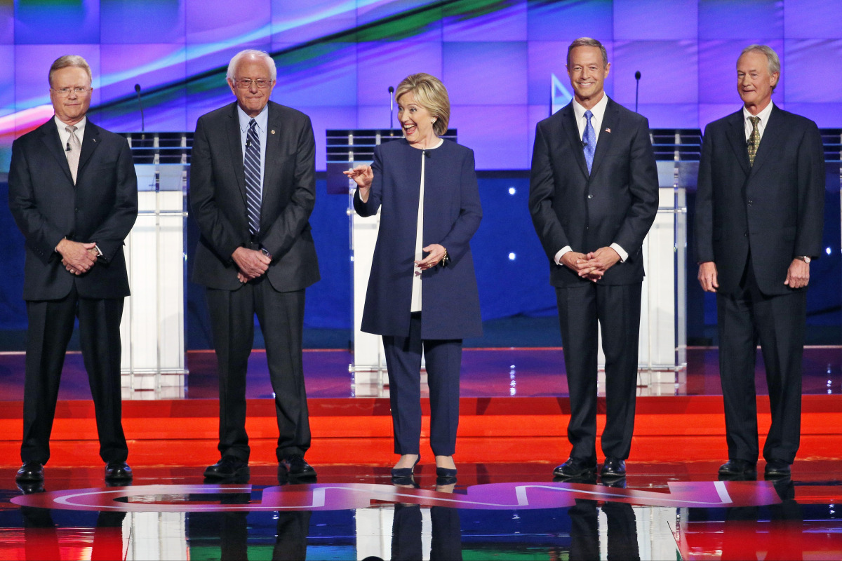 Democrats Face Off in First 2016 Presidential Primary Debate