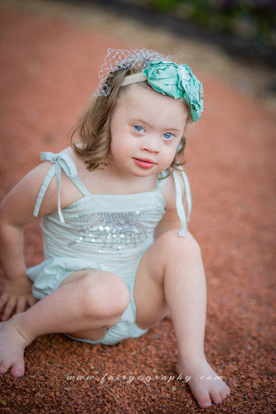 Natasha Nolan has two daughters -- Piper, 4, and Reese, 2. Piper was born with down syndrome, and had several holes in her heart, which were repaired through open heart surgery when she was just 4 months old.