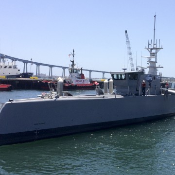 Pentagon Tests Out &#x27;Sea Hunter,&#x27; 132-Foot Robot Ship