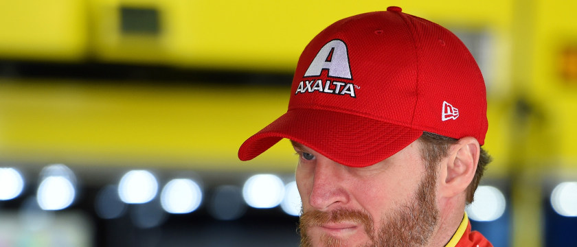 Earnhardt Jr. Says he's Dealing With Nausea, Loss of Balance