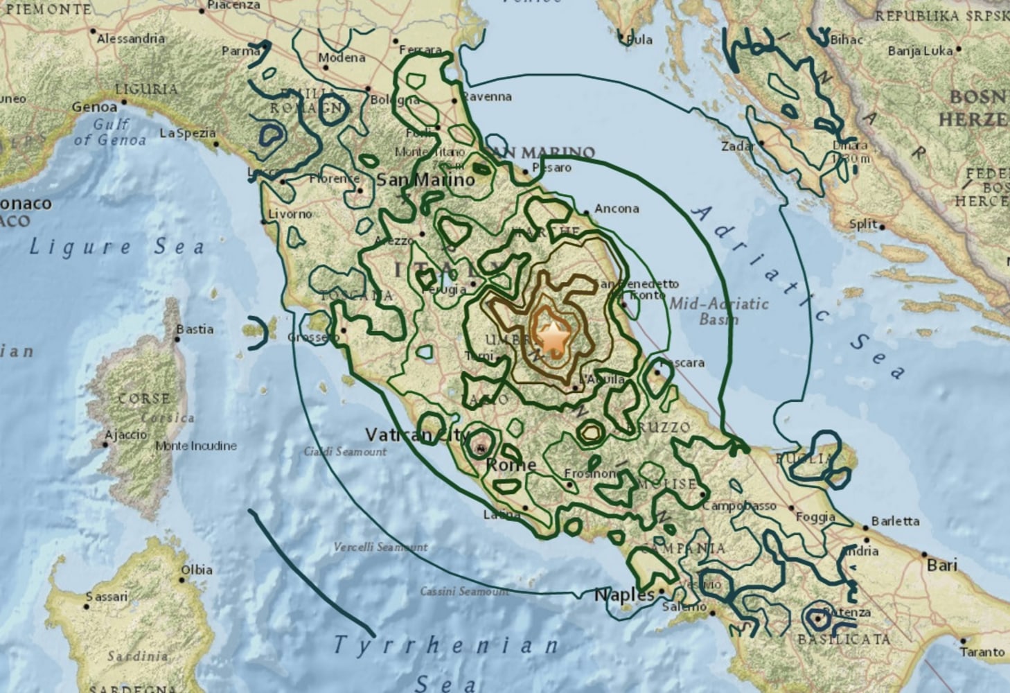 Italian Earthquake A Tragedy Hundreds of Millions of Years in the