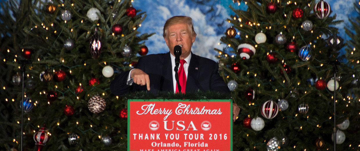 Дональд Трамп Поздравления С Рождеством Текст
