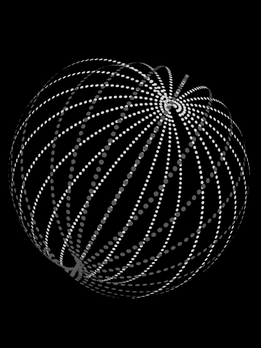 An illustration of a Dyson swarm
