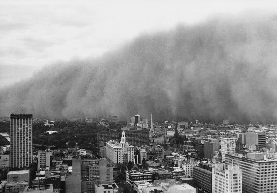 El Nino dust storm