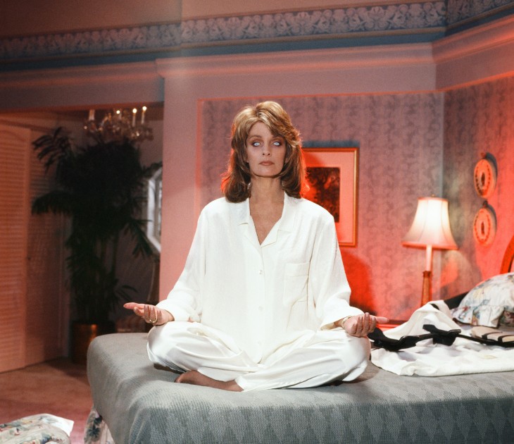 She's got more than Bette Davis eyes: Marlena Evans (Deidre Hall) is possessed.