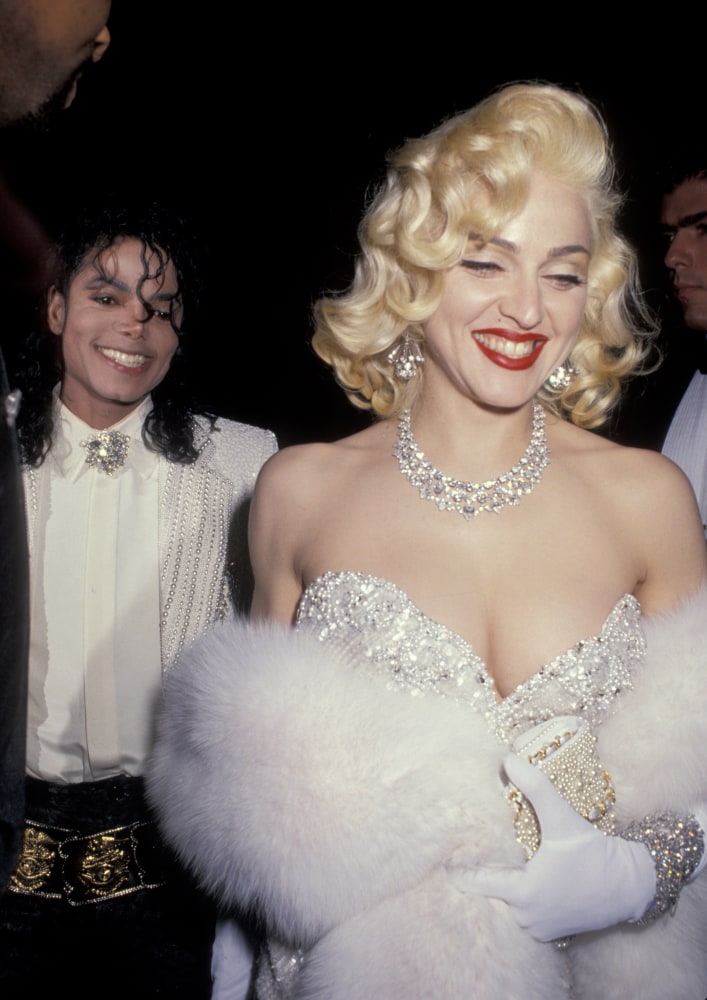 Michael Jackson and Madonna (Photo by Ron Galella/WireImage)