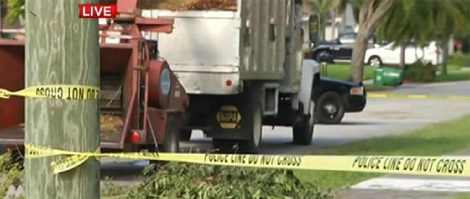 Florida Man Dies in Wood Chipper Accident - NBC News
