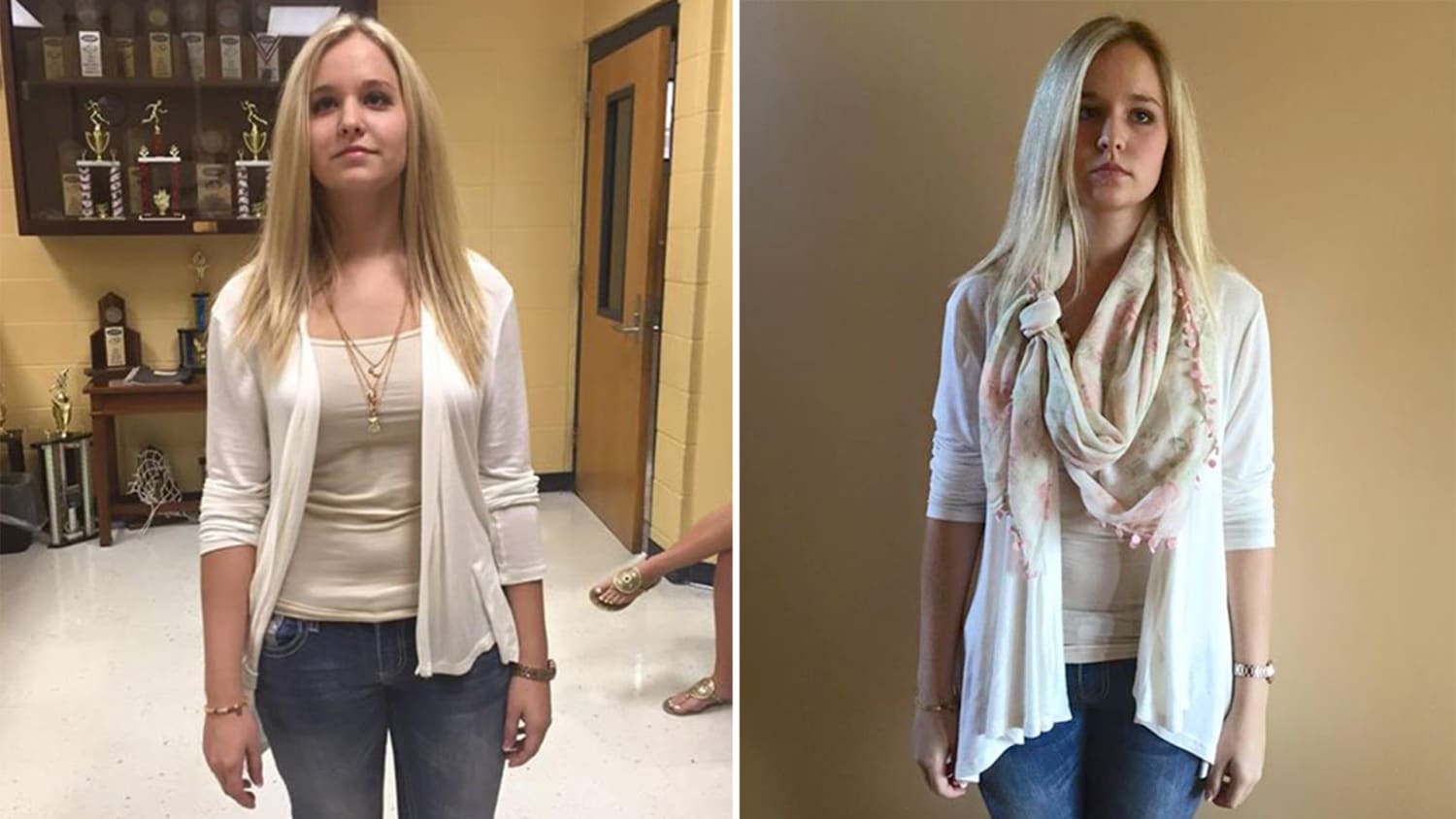 Kentucky student violates high school dress code with exposed ...