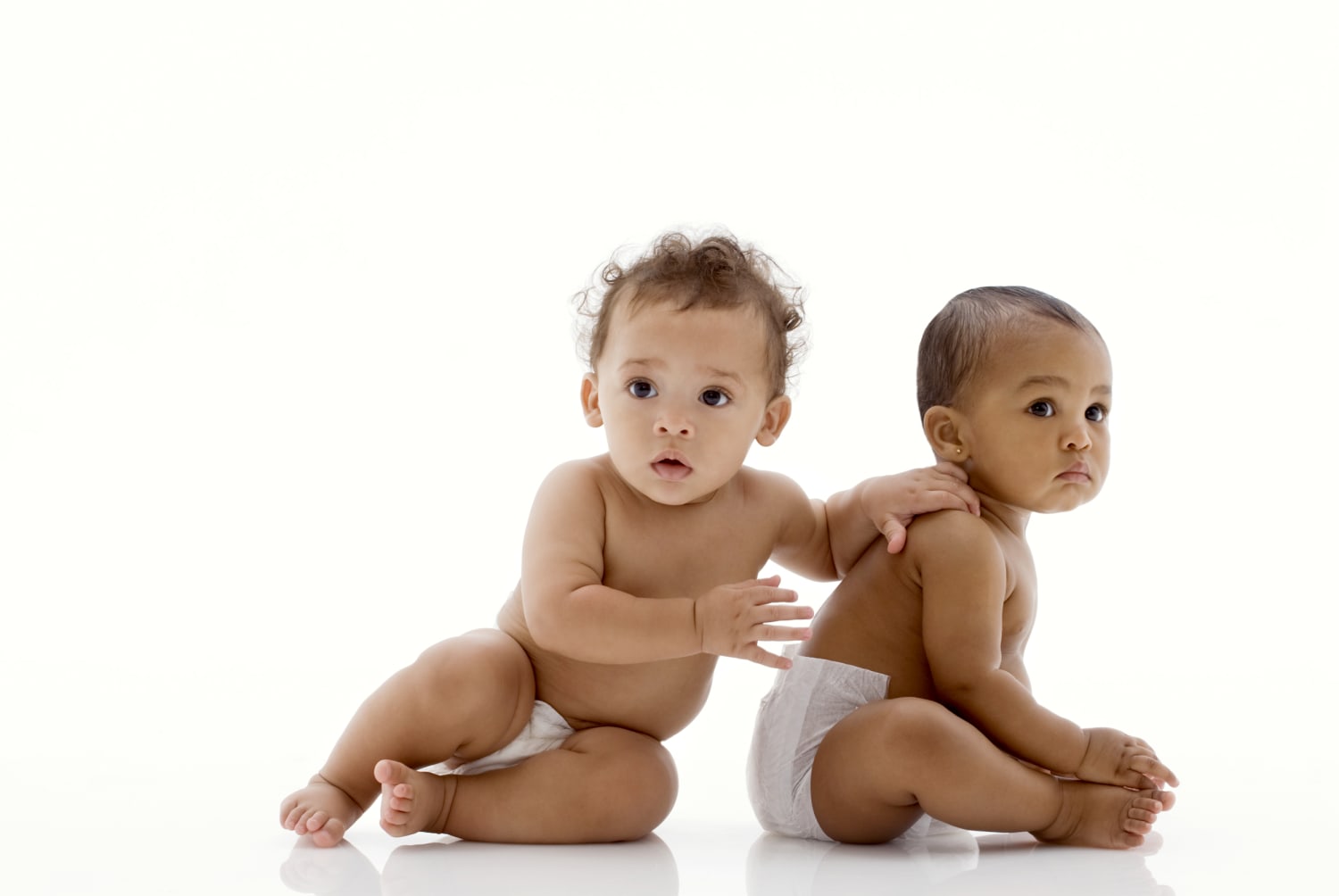hispanic and white mixed babies