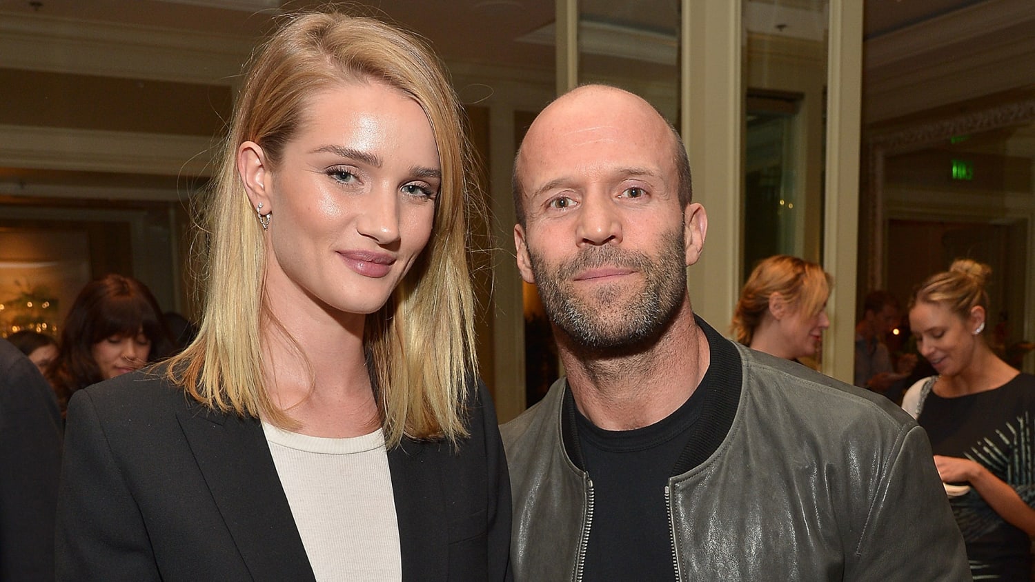 It’s a boy! Jason Statham and Rosie Huntington-Whiteley welcome first ...