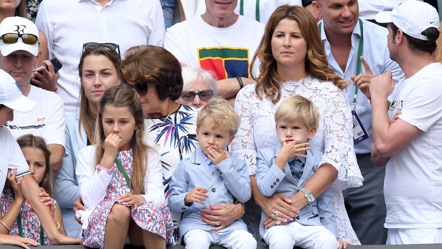 Roger Federer’s kids are the cutest fans at Wimbledon men’s final - TODAY.com1920 x 1080