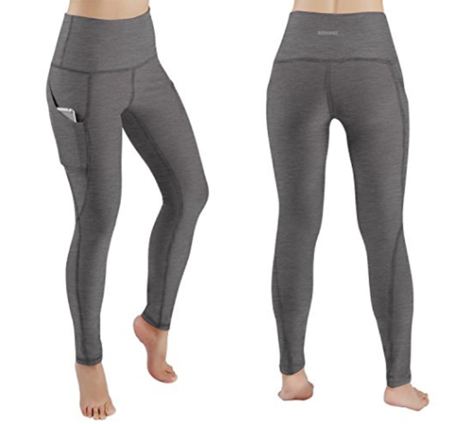 grey yoga pants