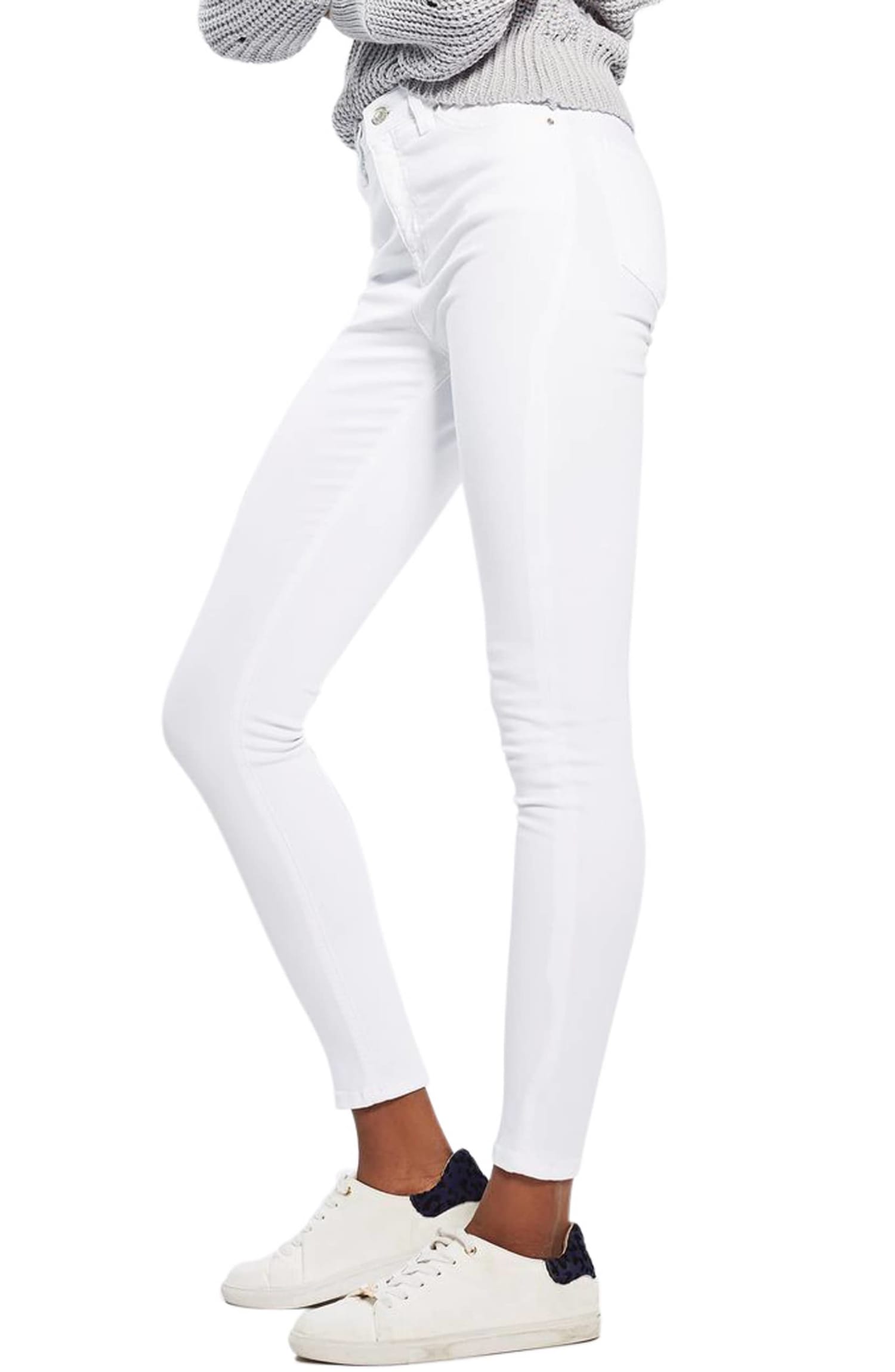 thin white pants