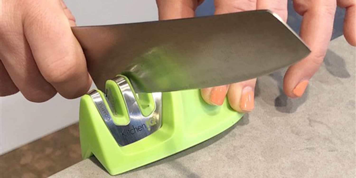 the knife sharpener