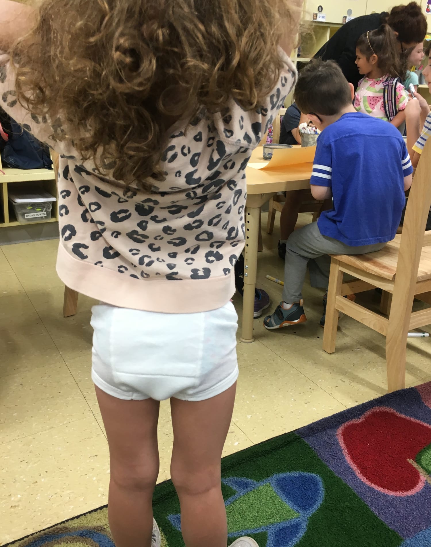 Dad Sends Preschool Daughter To Class Dressed In Underwear