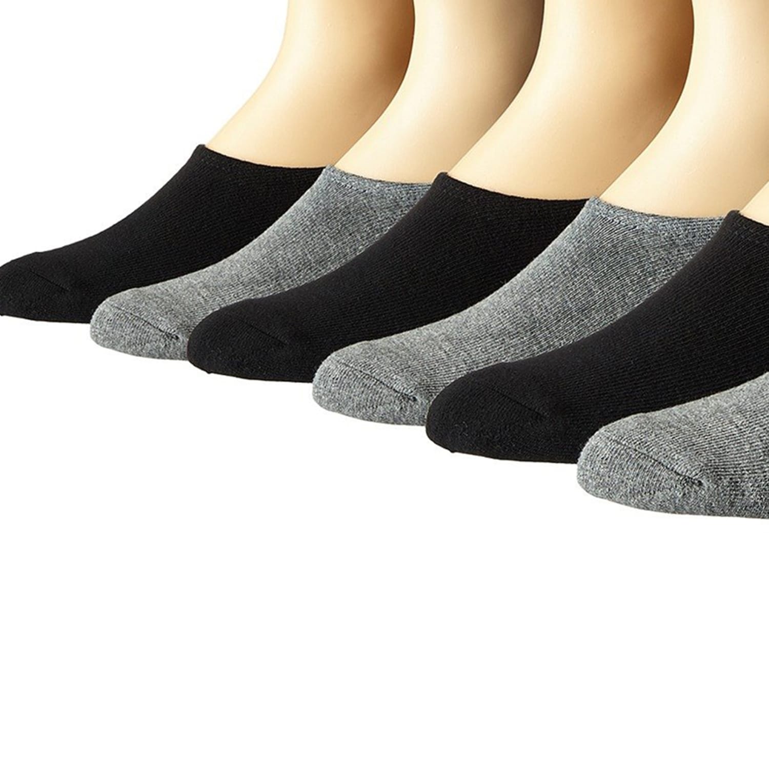 no-show socks that won't slip down 
