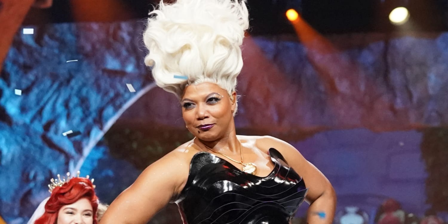 Queen Latifah stole the show as Ursula in 'The Little Mermaid Live!'