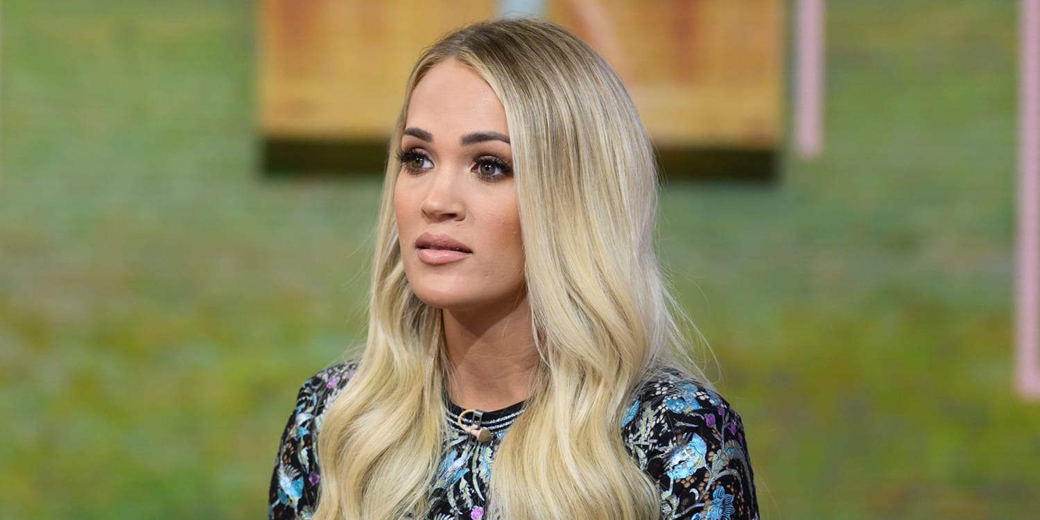 Carrie Underwood says family hid in safe room during Nashville tornado