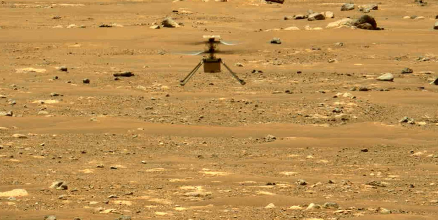   														  								CAPE CANAVERAL, Fla. — A navigation timing error sent NASA's little Mars helicopter on a wild, lurching ride, its first ma