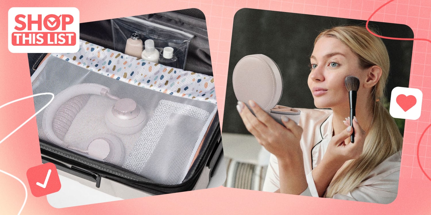 The 20 Best Makeup Bags to Keep All Your Products Organized