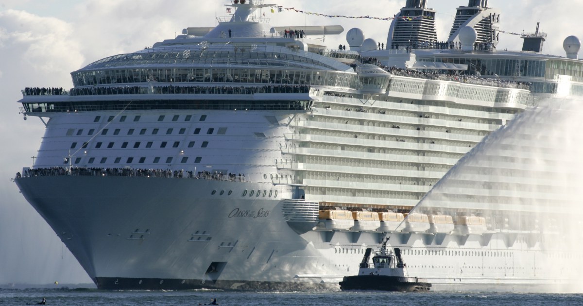 World’s largest cruise ship arrives in Florida