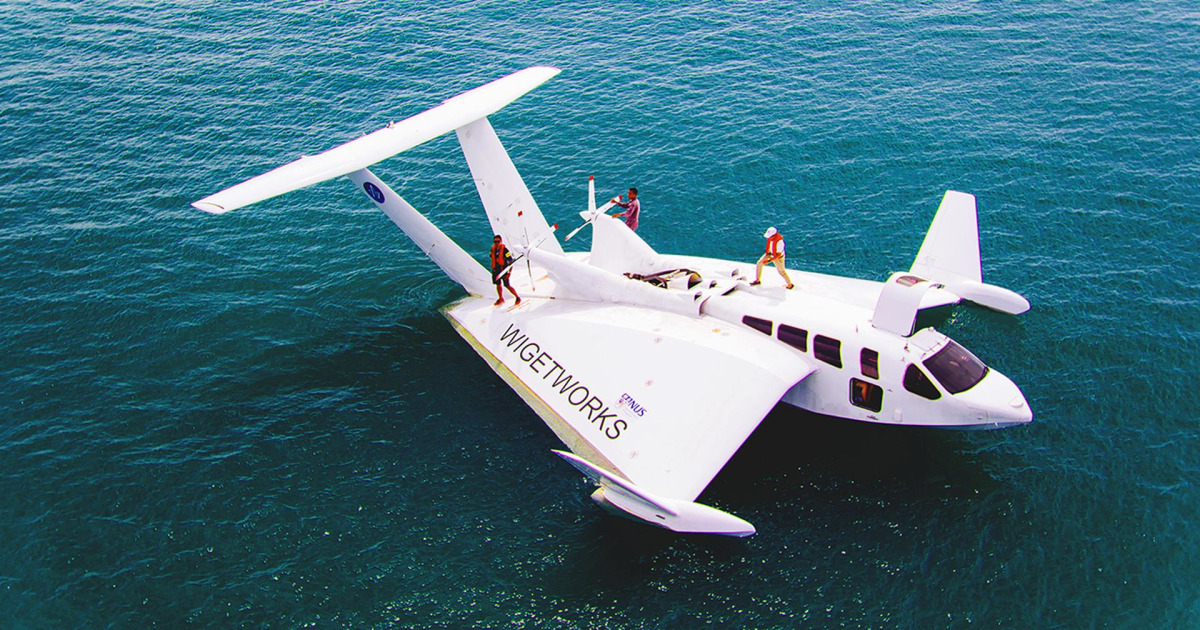 This boatplane hybrid could revolutionize traveling by sea